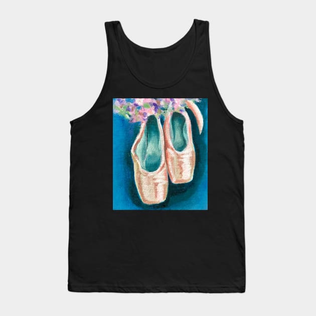 Ballerina Shoes Tank Top by Lady Lilac